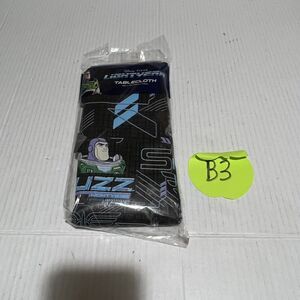 Disney Buzz Lightyear Tablecloth Black 52in X 70in Pixar Party Supply New